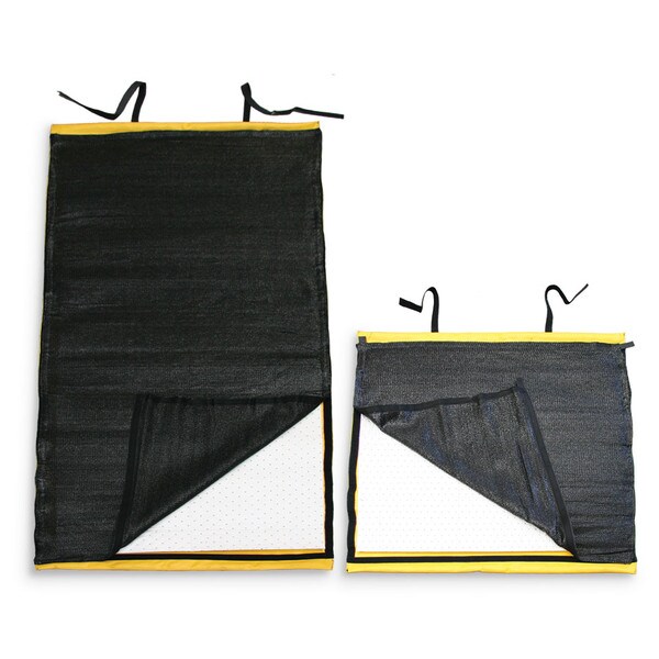 ROM0909 Roll Out Mat 900 mm | Portable Spill Containment | Absorbent Mat Solid Back | Absorbent Pad with solid back | Workshop spills | Grease Oil Change Mat | Floor Protection | Ecospill Brisbane Sy